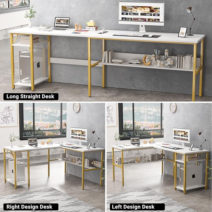 Unikito Reversible L Shaped Desk - Image 7