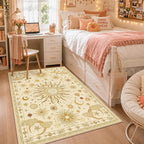 Vacuum-Friendly, 4x6 Washable Area Rug by meejou