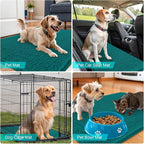 OLANLY Dog Door Mat for Muddy Paws 35x24, Super Absorbent Chenille Mud Mat | - Image 7