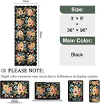 DUKINO 3x8 Kitchen Runner Rug, Soft Floral Washable Rug - Image 2