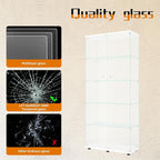 LFT HUIMEI2Y Glass Display Cabinet 5-Shelf - Image 4