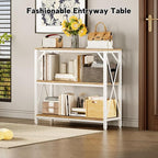 Homeiju Console Table 31.5" Width, 3-Tier Entryway Table - Image 2