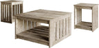 HOME DESIGN Nashua 3 Piece Coffee Table Set - Image 5