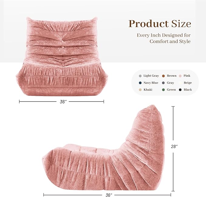 Bean Bag Chair, Giant Bean Bag Chairs - Image 3