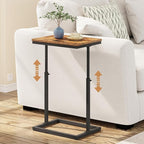 TUTOTAK End Table, Side Table, Tall Couch Table, Sofa Table, Living Room by ChoosetutotakFurnitureBuildYourCozyHome