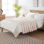 Beige Throw Blanket - Image 4