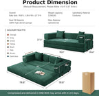 MoonSpeak 78.8''Sleeper Couch Bed - Image 2