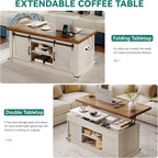 YITAHOME Lift Top Coffee Table - Image 5