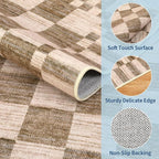 GarveeHome Checkered Rug 4x6 Area Rugs - Image 6