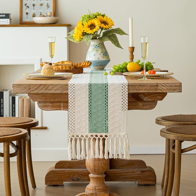 FEXIA Boho Table Runner for Home Decor - Image 3