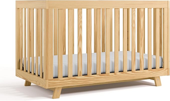 Storkcraft Beckett 3-in-1 Convertible Crib – GREENGUARD Gold Certified by Storkcraft