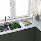 Marble Contact Paper 15.7" x 393" Grey Wallpaper Marble Peel and Stick Wallpaper - Image 6