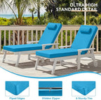 Chaise Lounge Cushion for Outdoor Furniture, Waterproof, Fade-Resistant and - Image 7