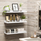 RYOFOBETTO Floating Shelves for Wall Decor, Living Room, Picture Frames - Image 2