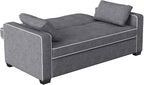 Serta Ainsley 72.6" Convertible Sleeper Sofa, Queen Size, Dreamcoil Comfort - Image 10