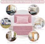 Folding Sofa Bed, 4 in 1 Convertible Sleeper Chair - Image 9