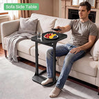 Kitstorack Height Adjustable End Table, Small Side Table - Image 9