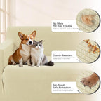 Arfntevss Stretch Sectional Couch Covers L Shaped Corner Sectional Sofa Cover - Image 3