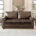ANARACHON Leather Look Couch Cushion Covers Sofa Seat Slipcovers Sets Couches - Image 2