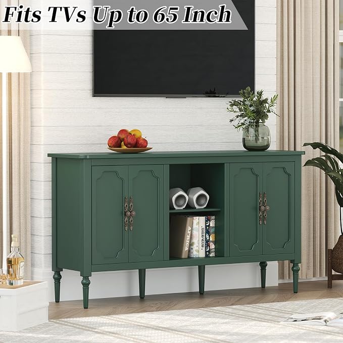 Vintage Buffet Sideboard Cabinet - Image 4