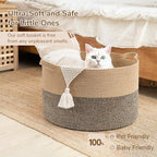 INDRESSME Extra Large Woven Baskets - Image 8