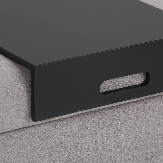 SIMPLIHOME Oregon Storage Ottoman Bench - Image 7