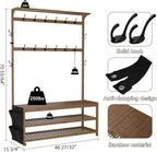 AMBIRD 6-in-1 Bamboo Hall Tree - Image 3