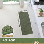 BEQHAUSE Kitchen Runner Rugs 20"x48", Kitchen Mats - Image 2