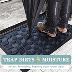 Bulijojo Sturdy Front Entrance Doormats, Durable Heavy Duty Welcome Mat - Image 4