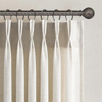Topfinel Pinch Pleated 94 Inch Curtains 2 Panels by Topfinel