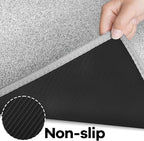 AREDO Door mat with Non Slip Rubber Backing, Washable Soft Floor Carpet - Image 5