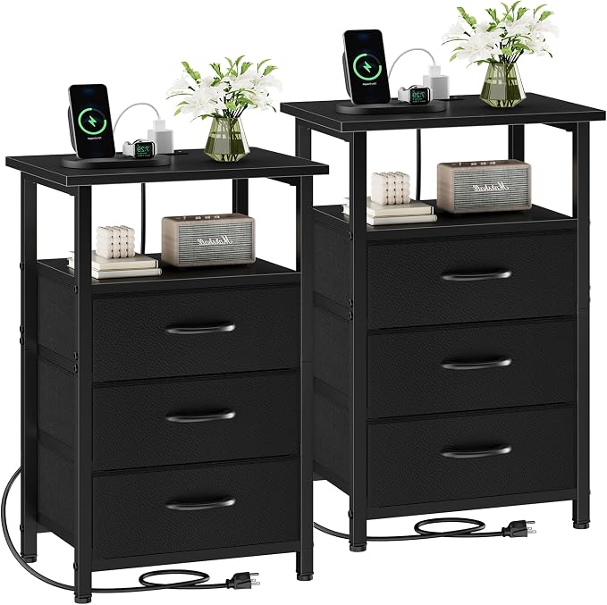 Vagusicc Nightstand Set of 2 by Vagusicc