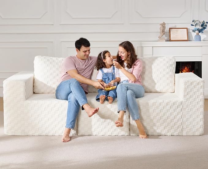 Modular Sectional Sofa 3-Seater Modular Couch - Image 3
