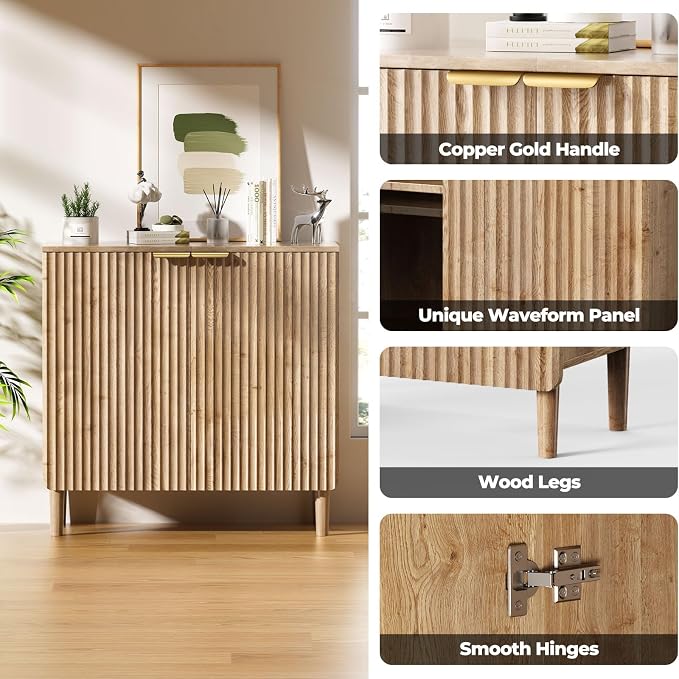 Sideboard Buffet Storage Cabinet - Image 5