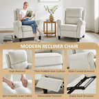 Recliner Chair for Living Room, Modern Reclining Sofa Home Theater Seating - Image 9