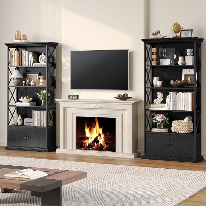 GOLDDAY 5-Tier Tall Bookcase - Image 6