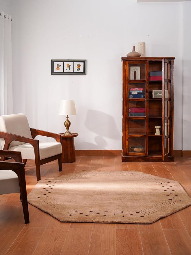 HAND KNOTTED LOOM WOOL ECO-FRIENDLY AREA RUGS by GetMyRugsLLC