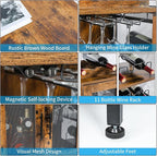 X-cosrack Wine Bar Rack Cabinet - Image 6