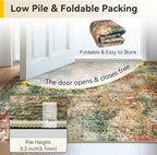 RELEANY Washable Round 6ft Area Rug - Image 5