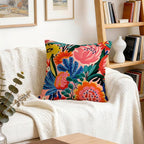 OBSEDE Floral Decorative Throw Pillow Covers 18x18 Set of 4, Double-Sided Print - Image 8