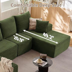 135" Modular Sectional Sofa - Image 5