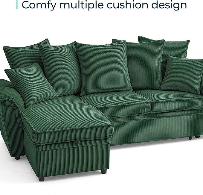 LINSY HOME Sectional Loveseat Sofa - Image 5