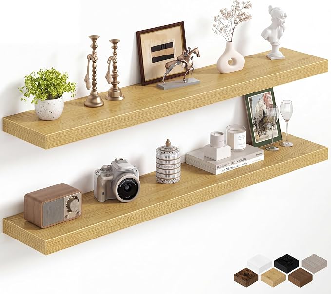 Fun Memories 48Inch Floating Shelves by FunMemories