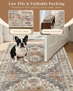 Madane 4x10 Wide Hallway Runner Rug Washable - Image 6