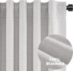 Topfinel 100% Blackout Curtains 90 Inches Long - Image 9