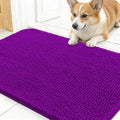 OLANLY Dog Door Mat for Muddy Paws 24x16, Super Absorbent Chenille Mud Mat | by OLANLY
