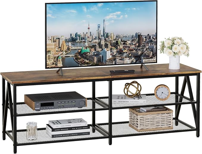 TV Stand for TVs up to 65 Inch, Entertainment Center for Living Room by Katrawu
