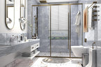 Marble Contact Paper 15.7" x 393" Grey Wallpaper Marble Peel and Stick Wallpaper - Image 4