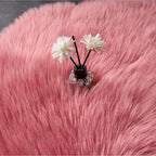 EasyJoy Ultra Soft Fluffy Shaggy Area Rug, 2 x 4 ft Rectangle, Blush Pink | - Image 7