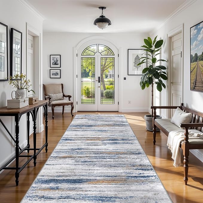Large Runner Rugs for Hallway 4x20: Non-Slip Washable Wide Carpet - Image 7